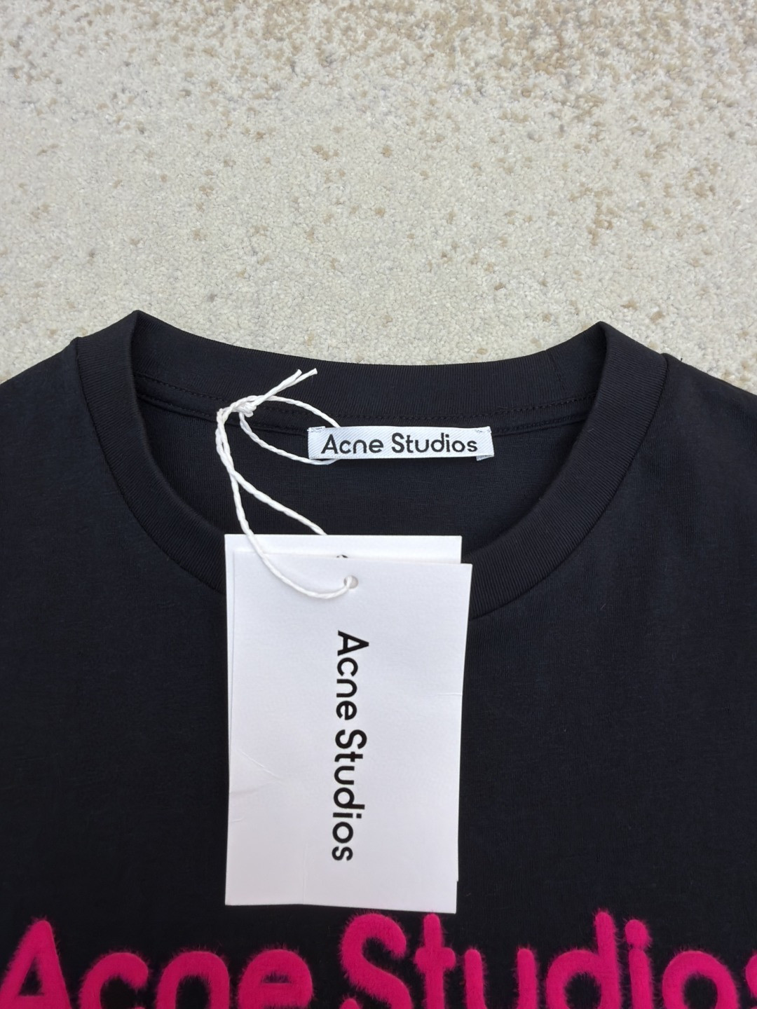 Acne Studios 新春限定圆领T恤 打底衫 长袖 白色 黑色 A5 CL0460-AEG