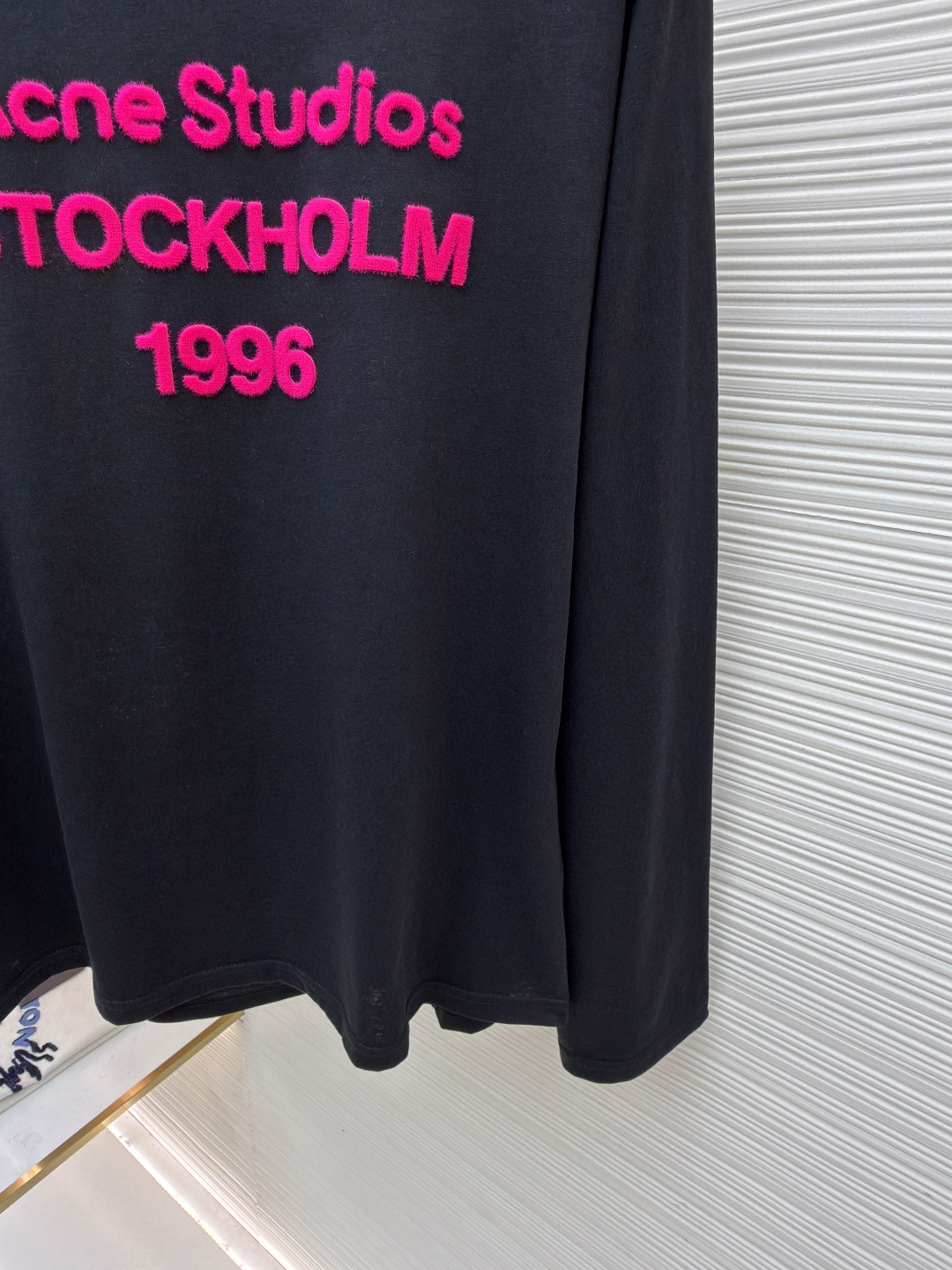 Acne Studios 新春限定圆领T恤 打底衫 长袖 白色 黑色 A5 CL0460-AEG