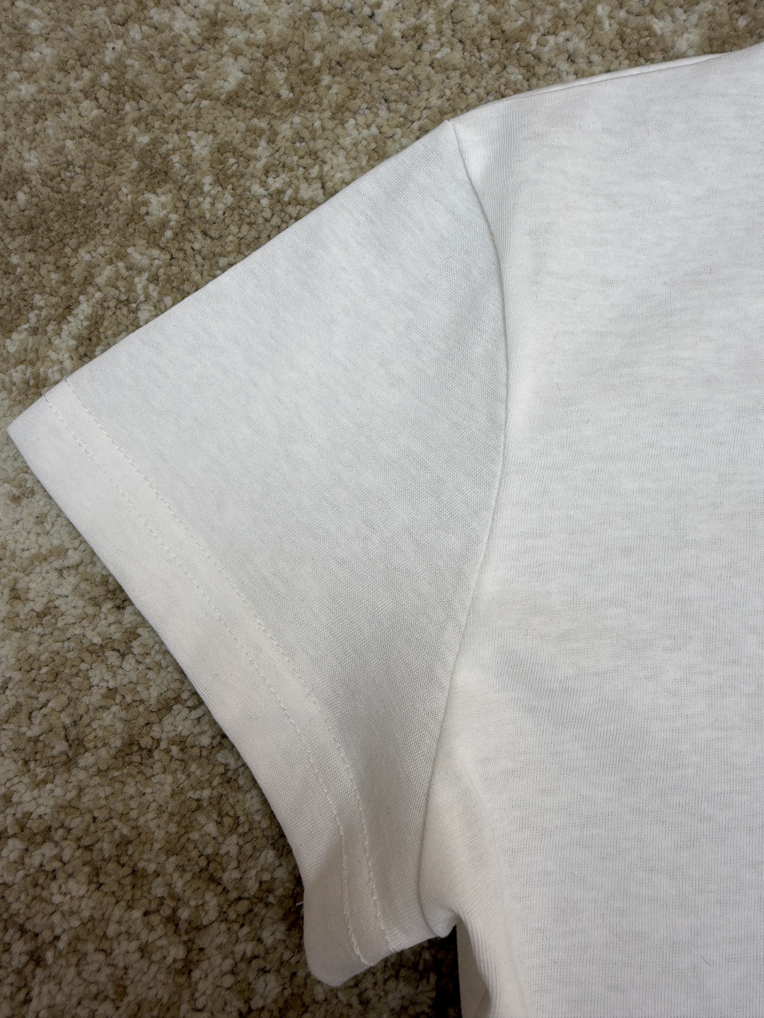 Acne Studios 新春限定圆领T恤 短袖 白色 黑色 女款 A0 CL0461-AEG