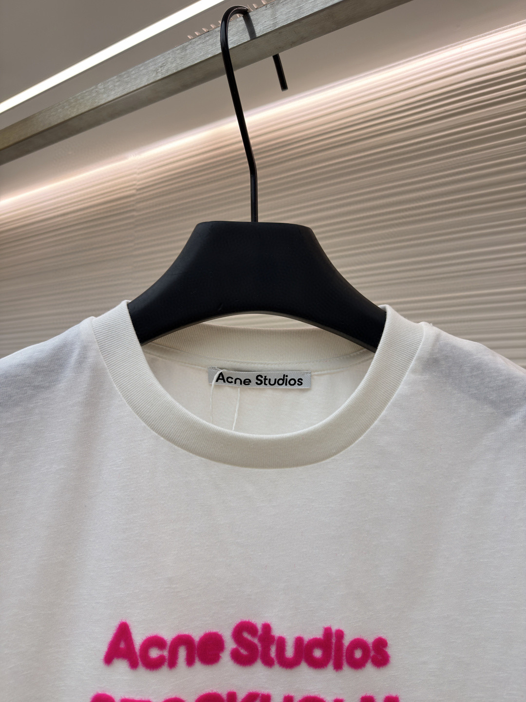 Acne Studios 新春限定圆领T恤 短袖 白色 黑色 女款 A0 CL0461-AEG