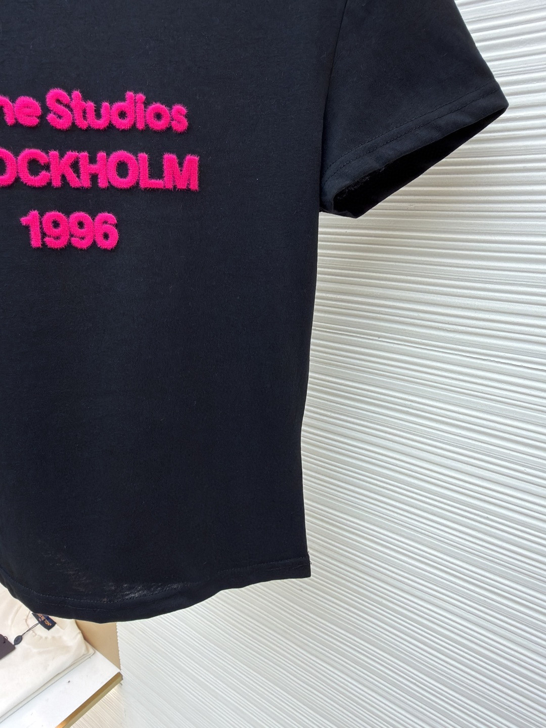 Acne Studios 新春限定圆领T恤 短袖 白色 黑色 女款 A0 CL0461-AEG