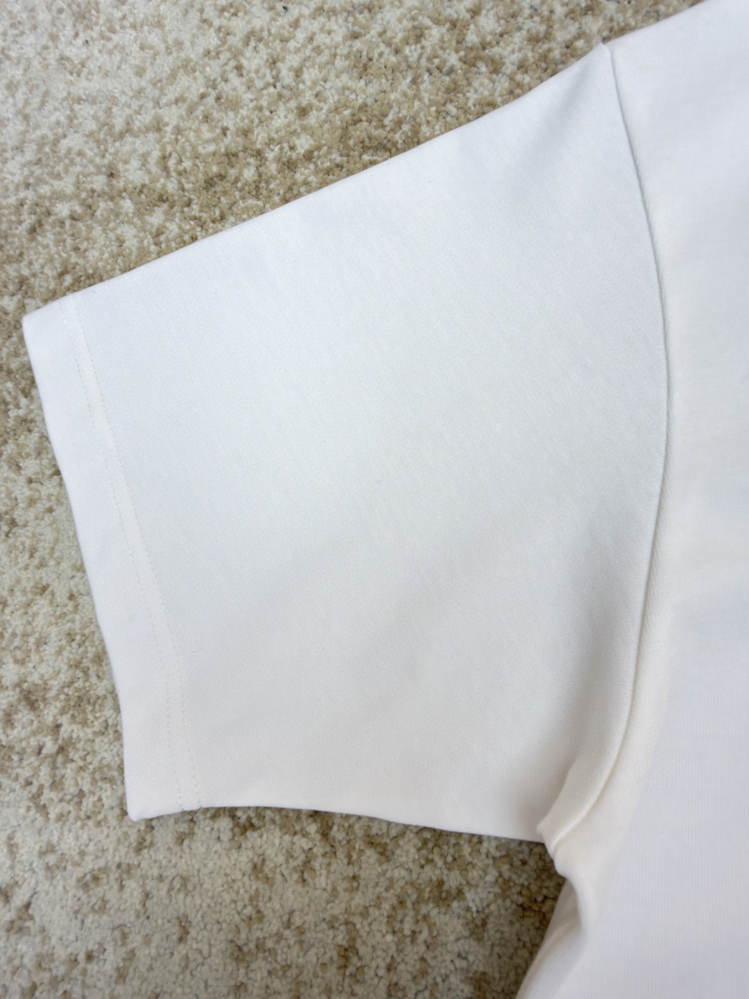 Acne Studios 胸前印章徽标圆领T恤 短袖 白色 黑色 A0 BL0278-183