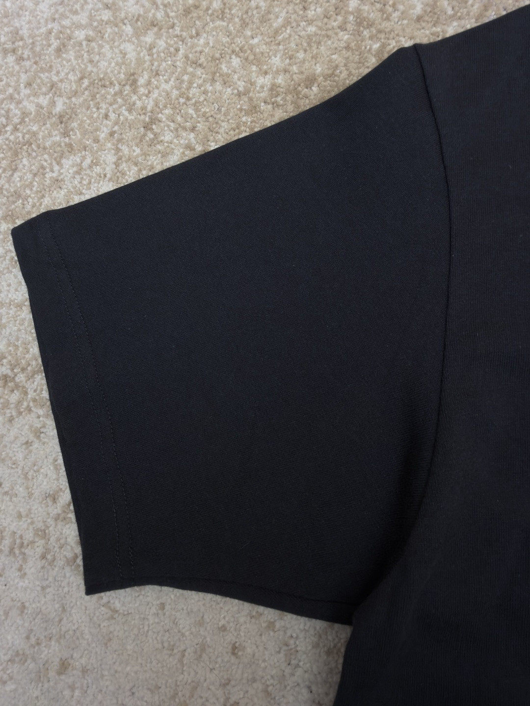 Acne Studios 胸前印章徽标圆领T恤 短袖 白色 黑色 A0 BL0278-183