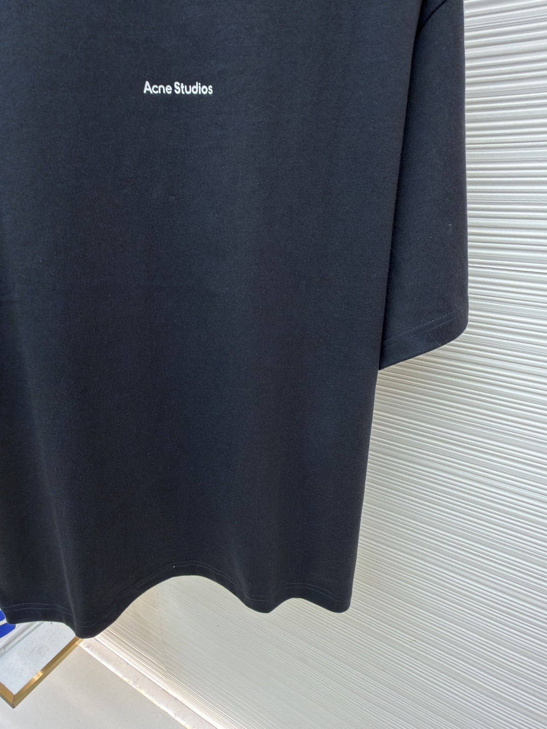 Acne Studios 胸前印章徽标圆领T恤 短袖 白色 黑色 A0 BL0278-183