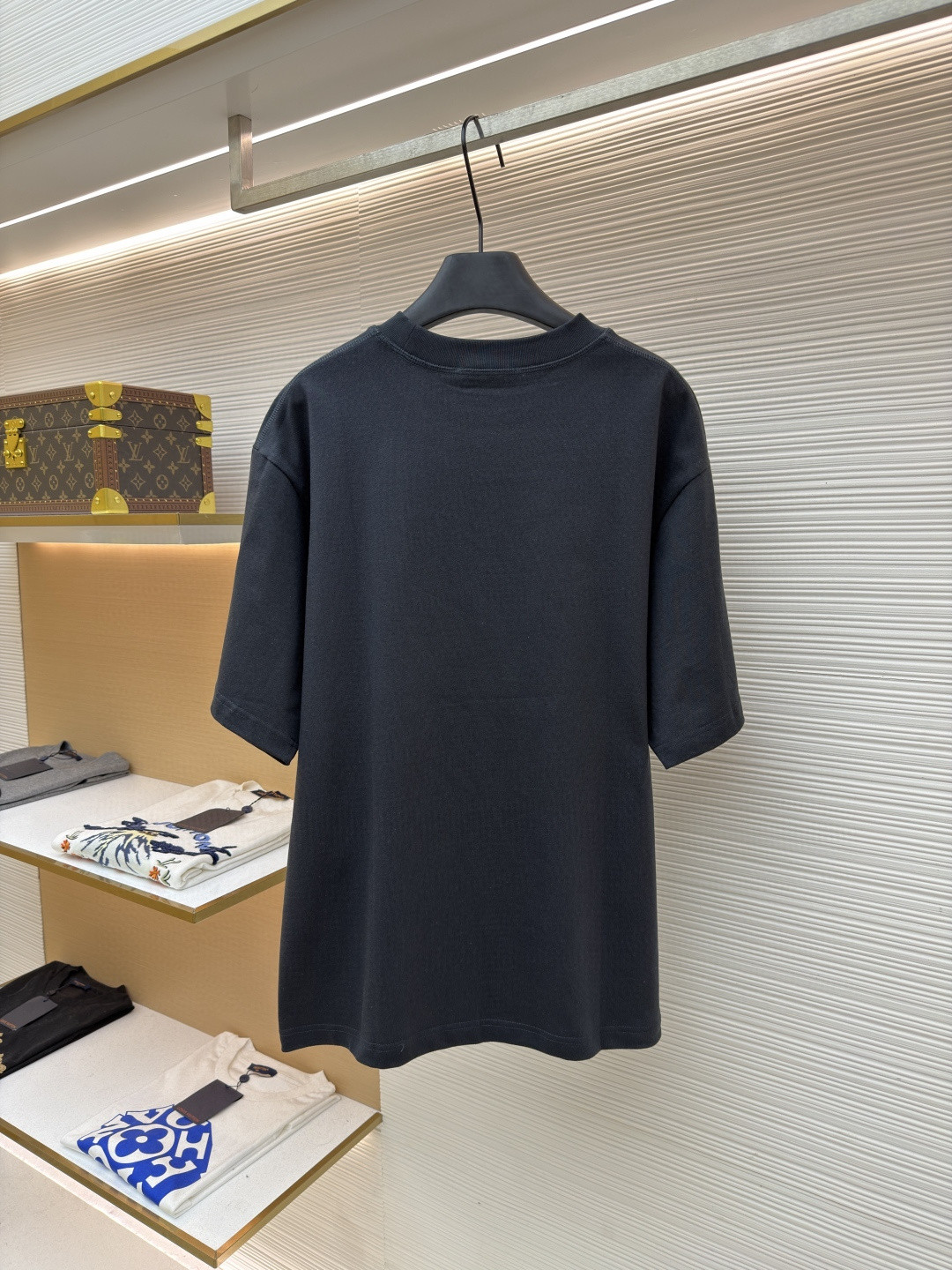 Acne Studios 胸前印章徽标圆领T恤 短袖 白色 黑色 A0 BL0278-183