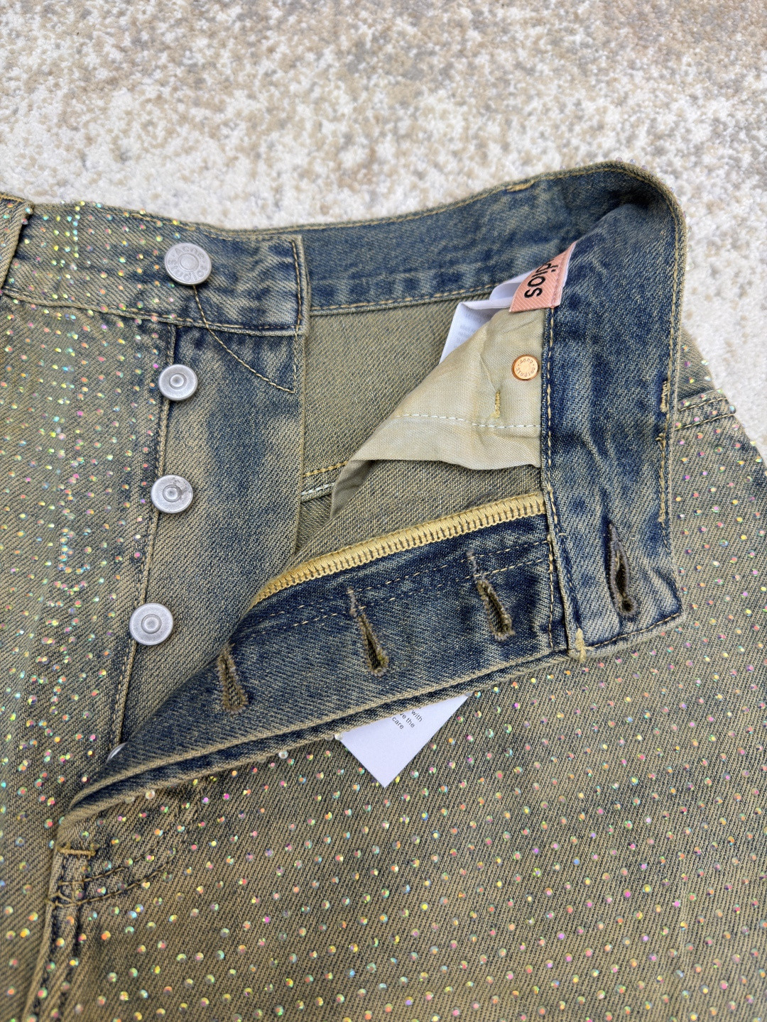 Acne Studios 满钻牛仔裤 长裤 裤子 B5