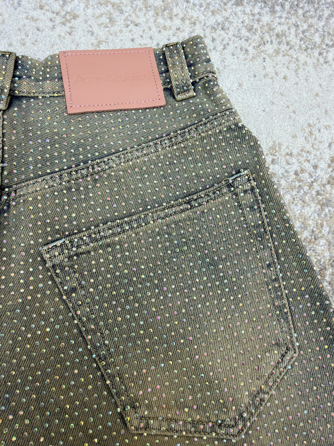 Acne Studios 满钻牛仔裤 长裤 裤子 B5