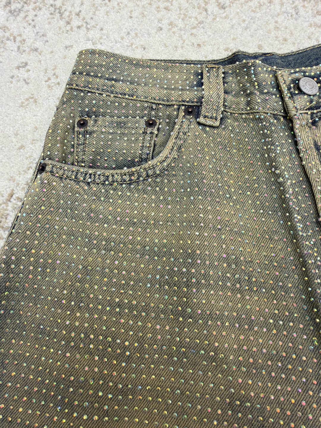 Acne Studios 满钻牛仔裤 长裤 裤子 B5