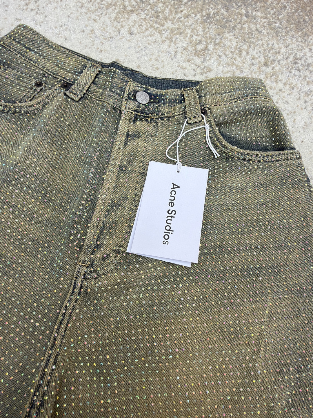 Acne Studios 满钻牛仔裤 长裤 裤子 B5