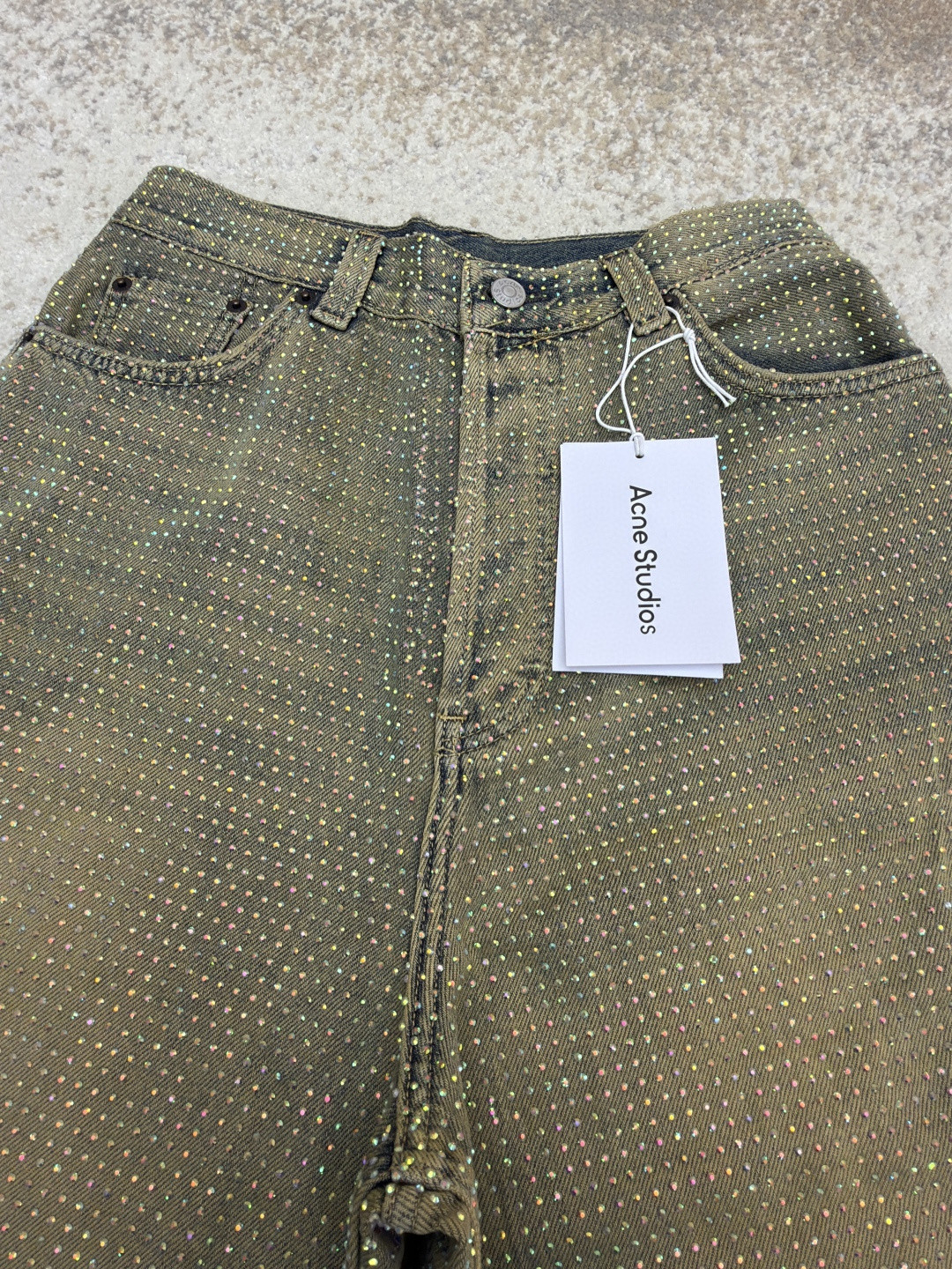 Acne Studios 满钻牛仔裤 长裤 裤子 B5