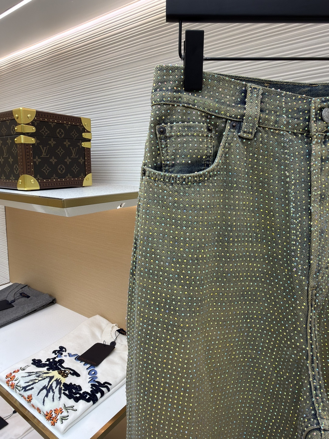 Acne Studios 满钻牛仔裤 长裤 裤子 B5