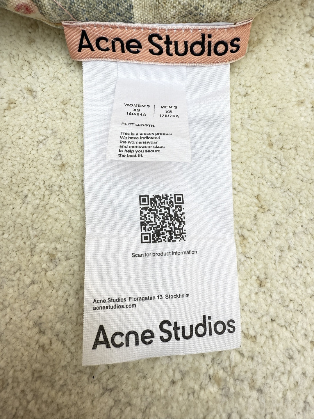 Acne Studios 蕾丝牛仔裤 长裤 裤子 蓝色 B0 CK0134-AET