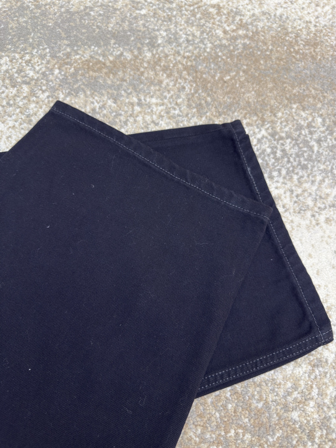 Acne Studios 基础直筒牛仔裤 长裤 裤子 黑色 B0