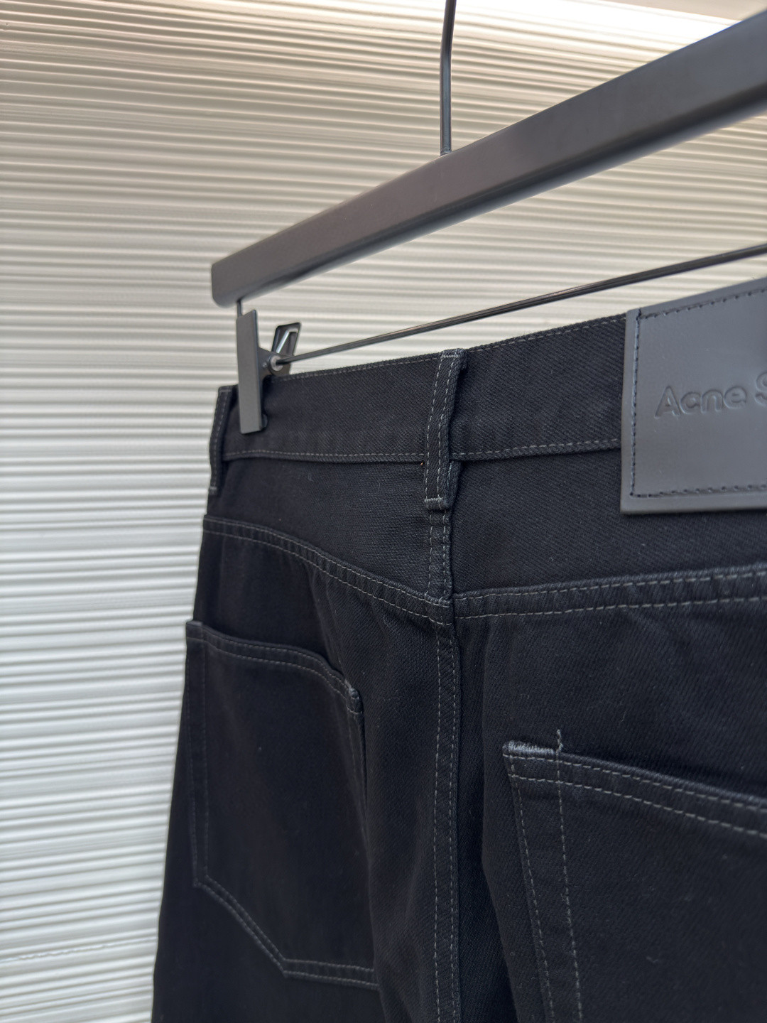 Acne Studios 基础直筒牛仔裤 长裤 裤子 黑色 B0