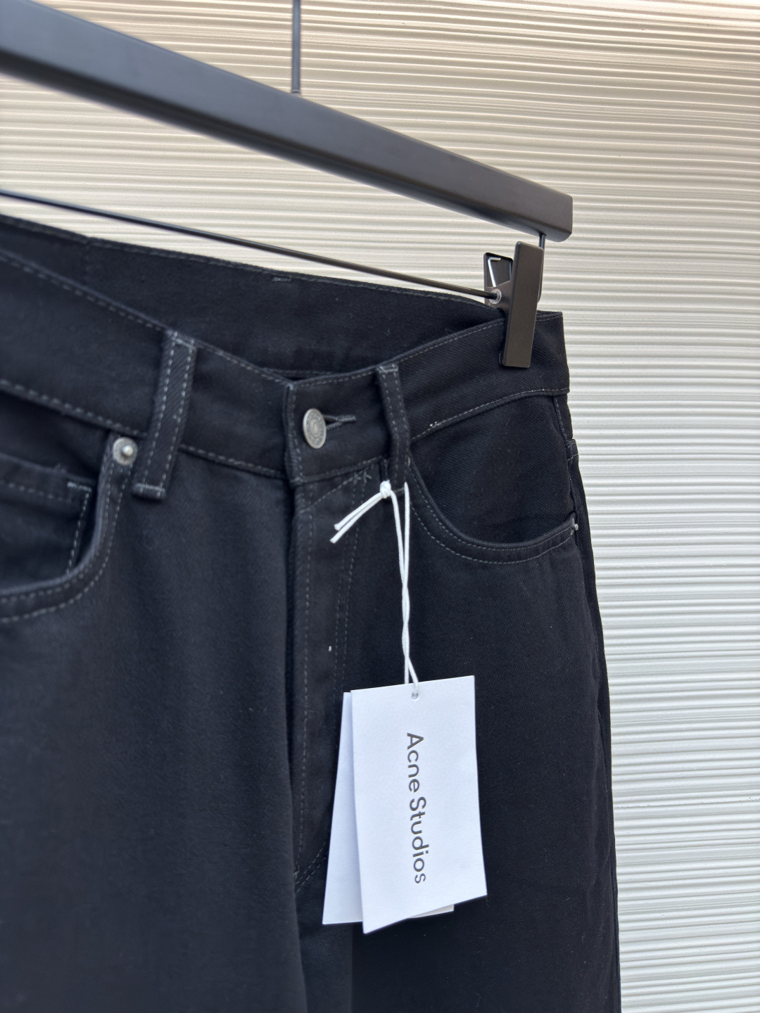 Acne Studios 基础直筒牛仔裤 长裤 裤子 黑色 B0