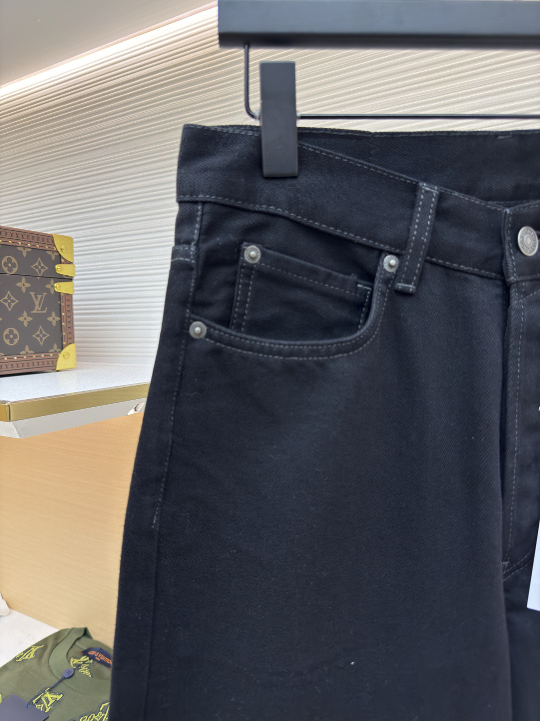 Acne Studios 基础直筒牛仔裤 长裤 裤子 黑色 B0