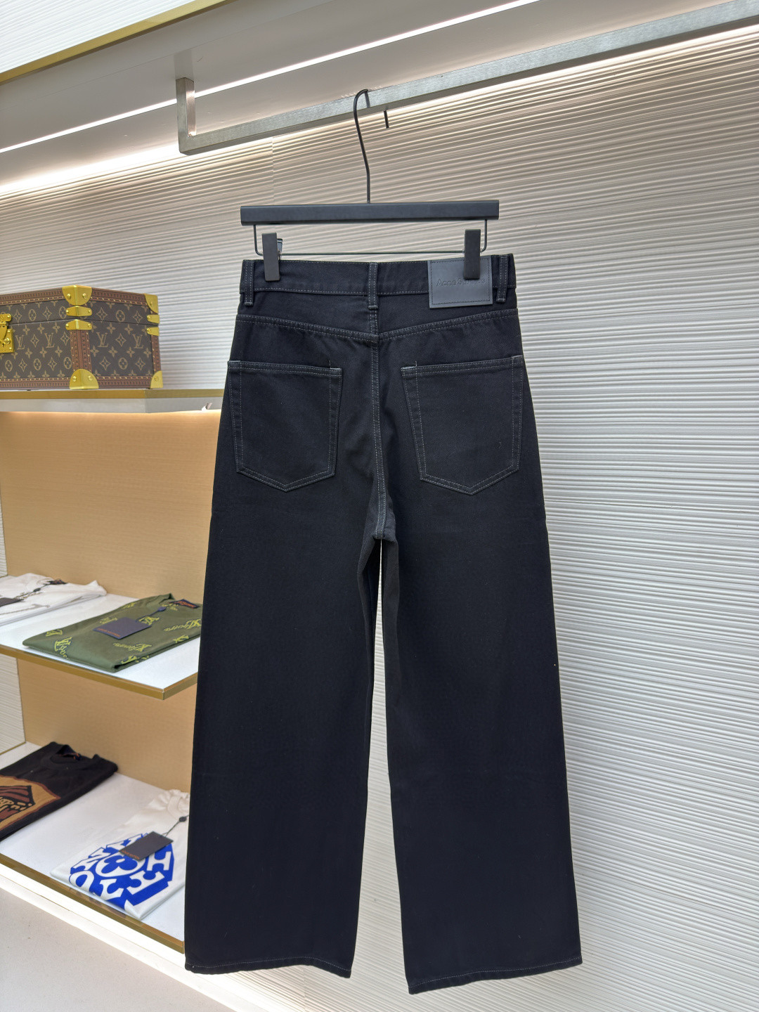 Acne Studios 基础直筒牛仔裤 长裤 裤子 黑色 B0