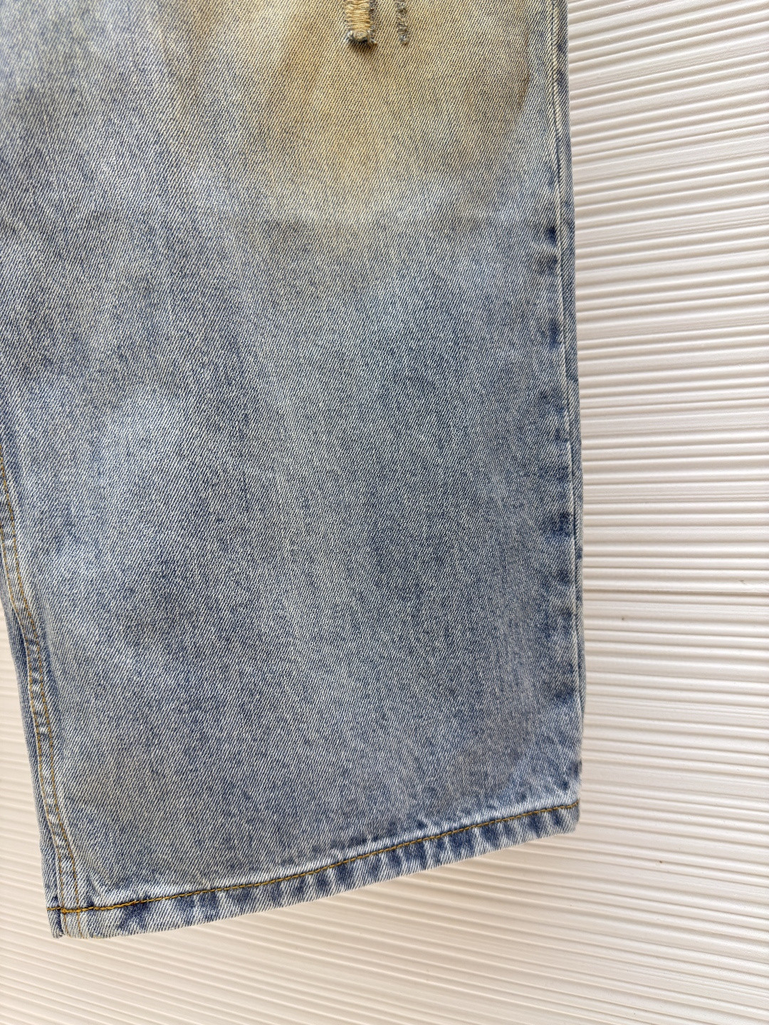 Acne Studios 脏脏宽松阔腿牛仔裤 长裤 裤子 蓝色 B0 B00381