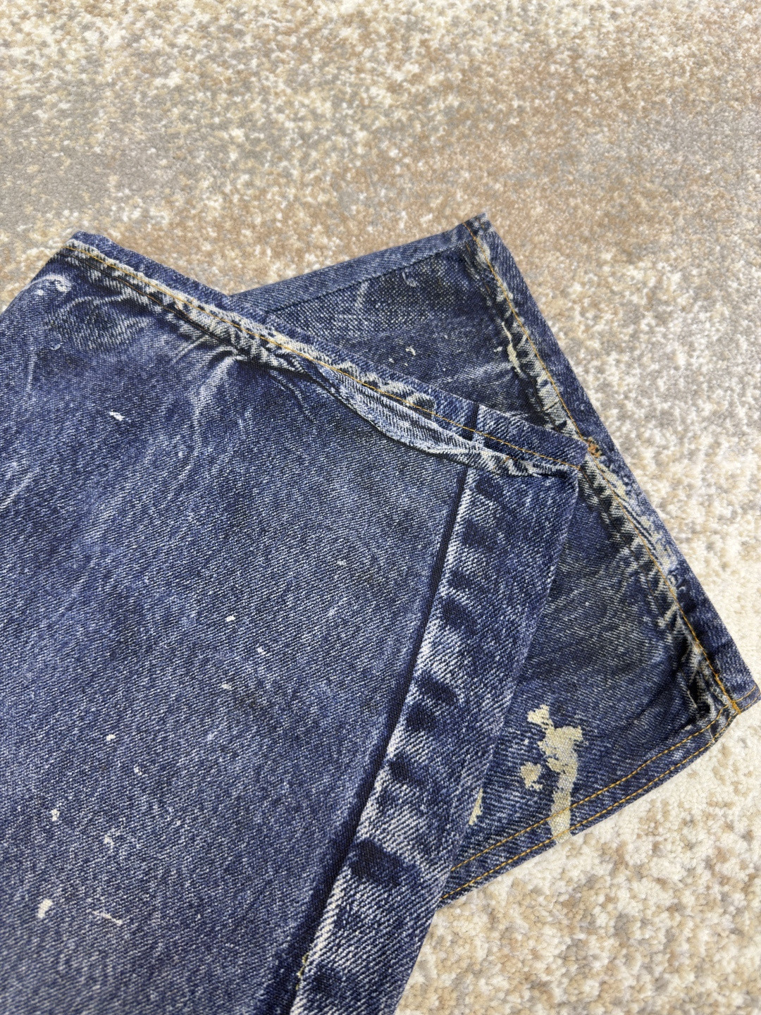 Acne Studios 3D打印牛仔裤 长裤 裤子 蓝色 B0 B00374-863