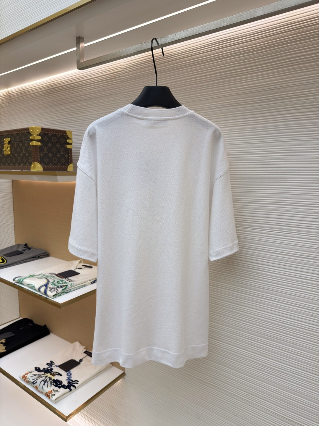 Acne Studios 3D刺绣徽标圆领T恤 短袖 白色 黑色 蓝色 A0 CL0327-183