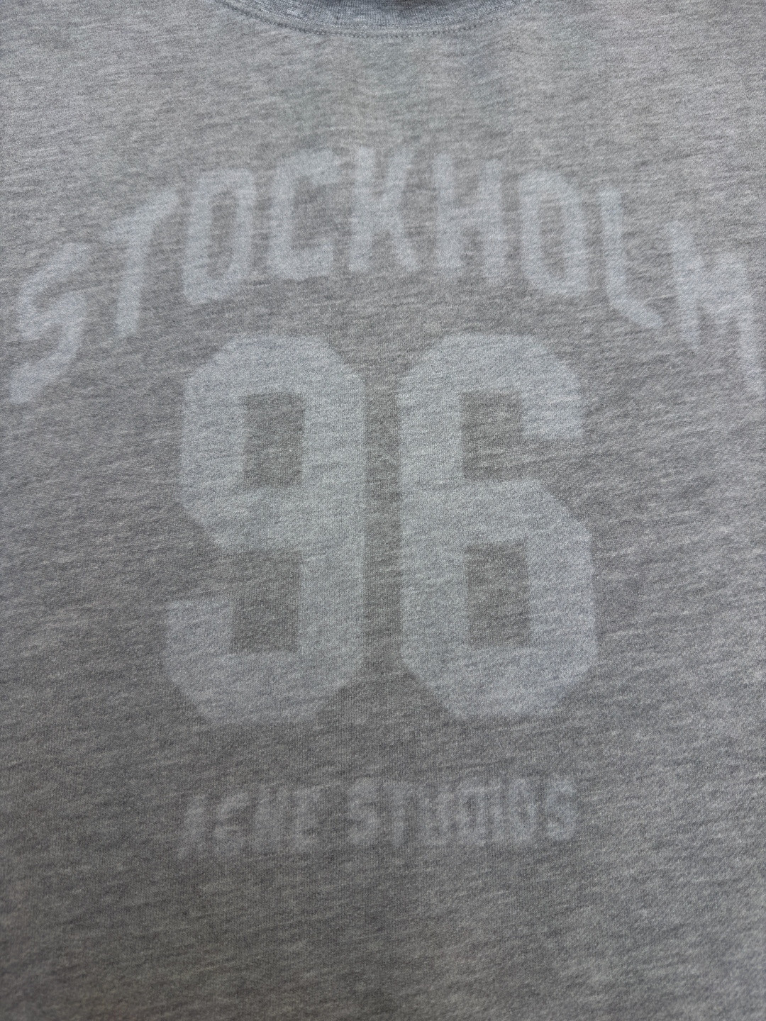 Acne Studios 印花徽标高领卫衣 运动衫 外套 长袖 灰色 B0 AI0166-990