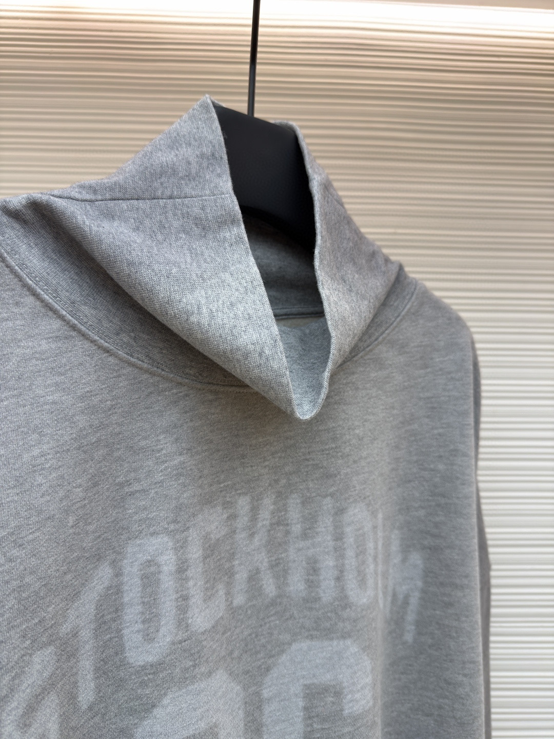 Acne Studios 印花徽标高领卫衣 运动衫 外套 长袖 灰色 B0 AI0166-990