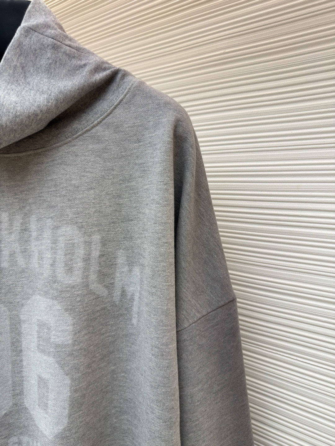 Acne Studios 印花徽标高领卫衣 运动衫 外套 长袖 灰色 B0 AI0166-990