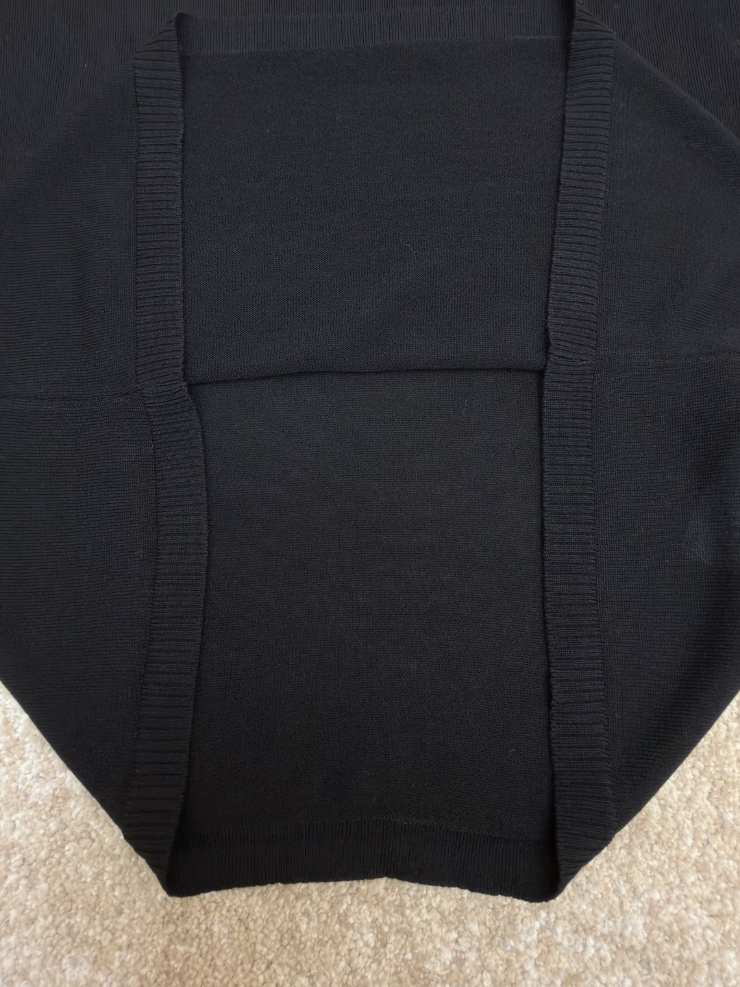 Acne Studios 徽标短袖针织衫 T恤 黑色 A5