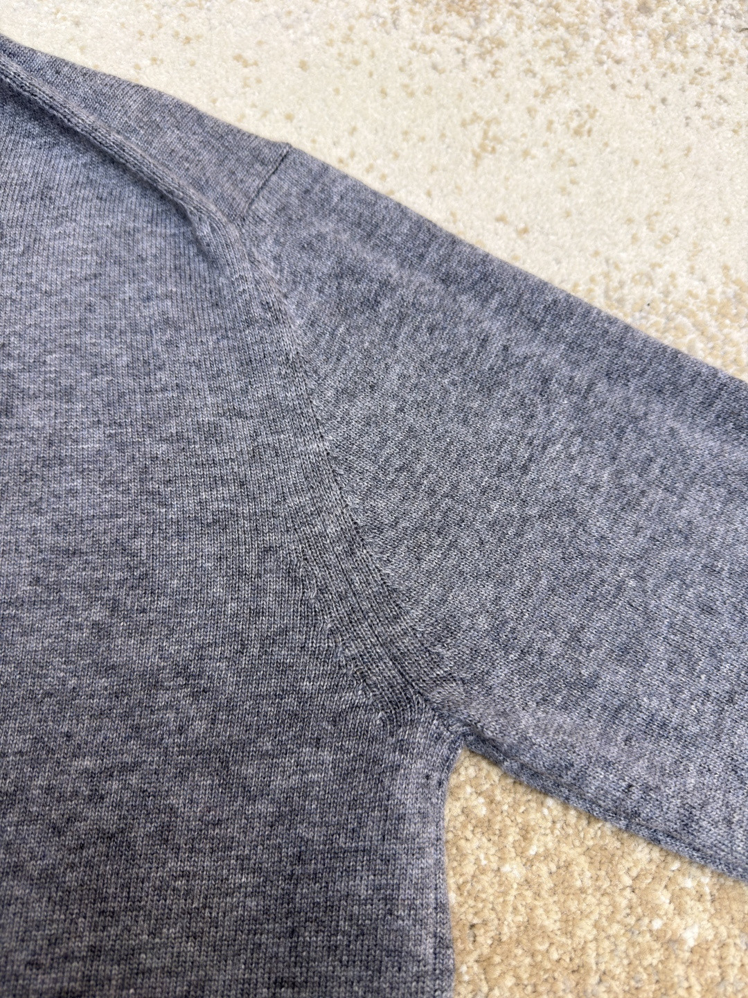 Burberry 巴宝莉 刺绣圆领针织衫 毛衣 长袖 外套 灰色 蓝色 B0 81130871