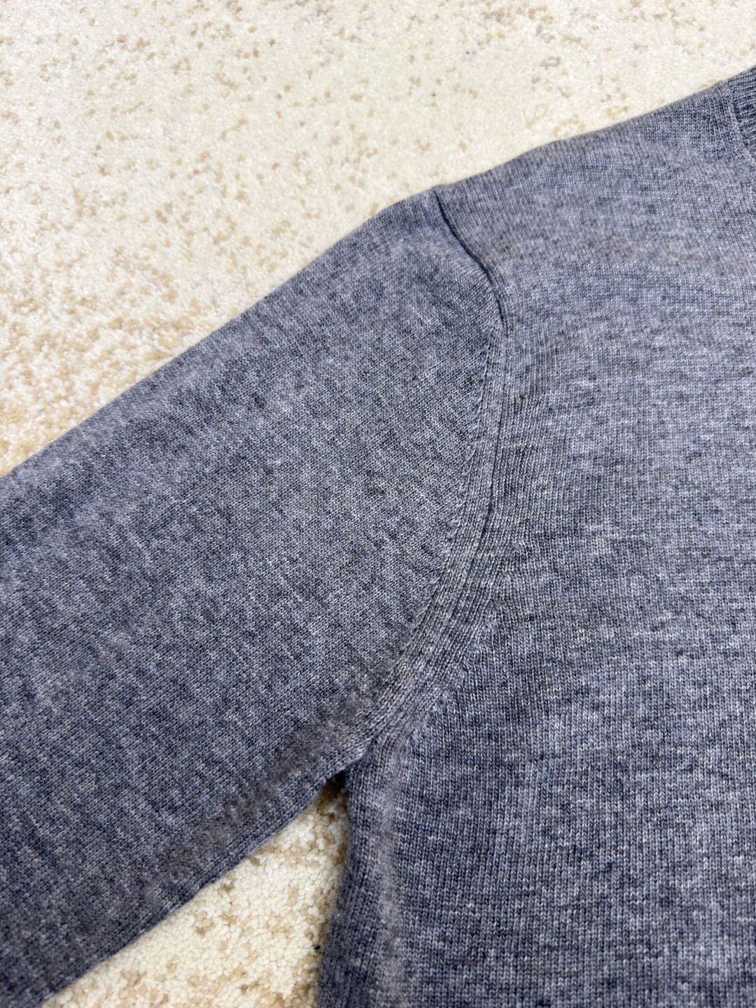 Burberry 巴宝莉 刺绣圆领针织衫 毛衣 长袖 外套 灰色 蓝色 B0 81130871