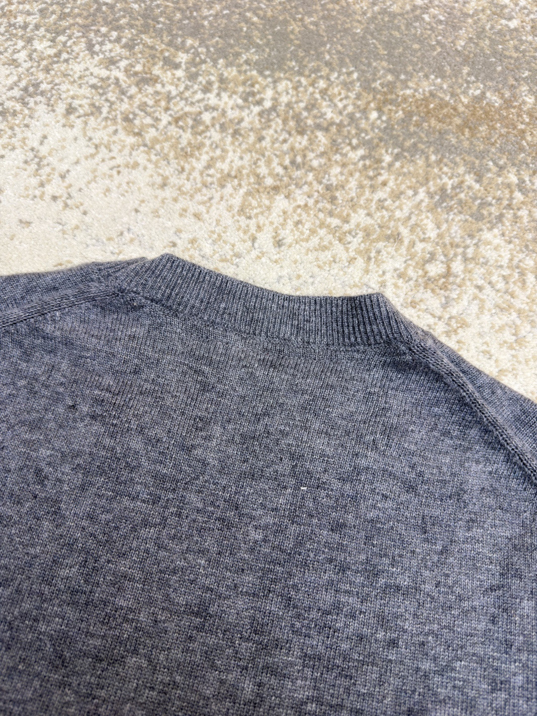 Burberry 巴宝莉 刺绣圆领针织衫 毛衣 长袖 外套 灰色 蓝色 B0 81130871