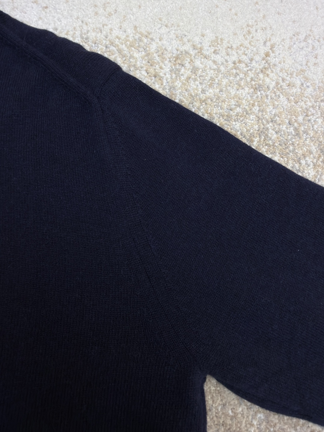 Burberry 巴宝莉 刺绣半拉链高领针织衫 毛衣 长袖 外套 灰色 蓝色 B0 81121321