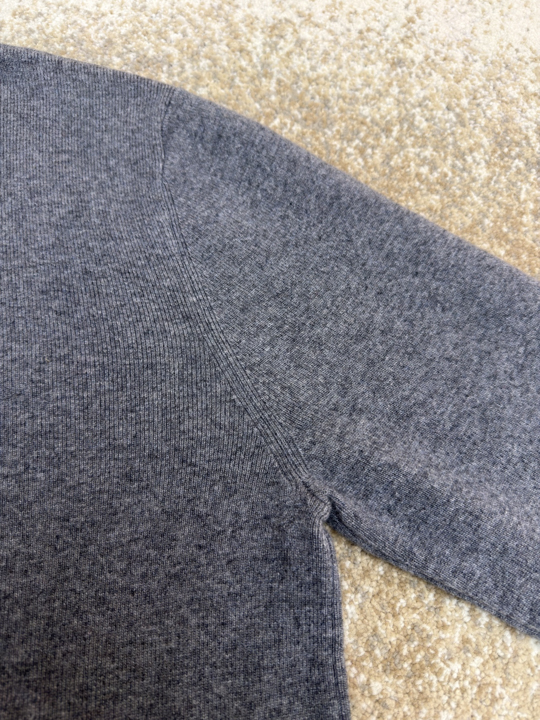 Burberry 巴宝莉 刺绣拉链开衫 连帽卫衣 毛衣 长袖 外套 灰色 蓝色 B0 81121341