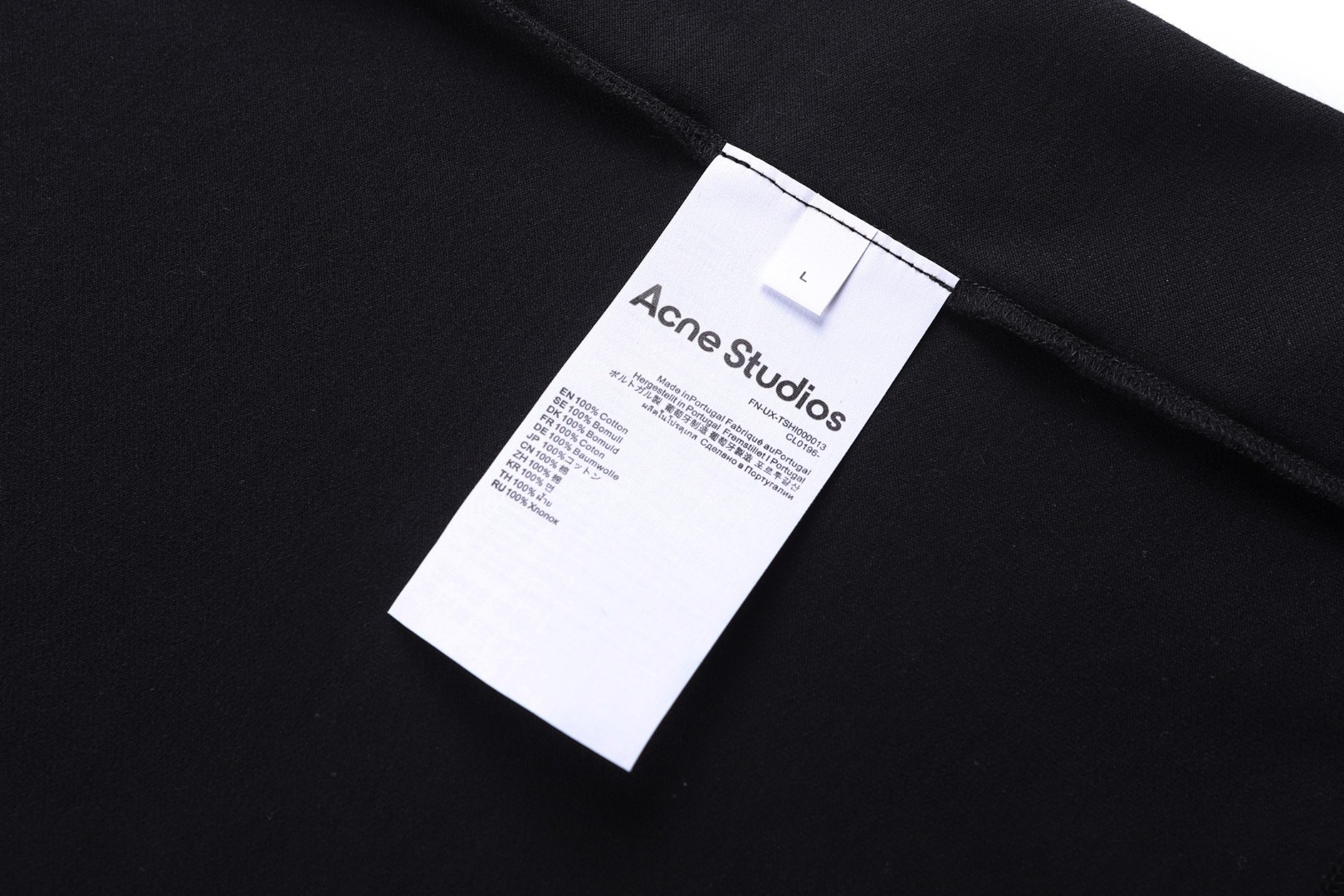 Acne Studios 翻领徽标刺绣Polo衫 T恤 短袖 黑色 红色 白色 A0 BL0433-900