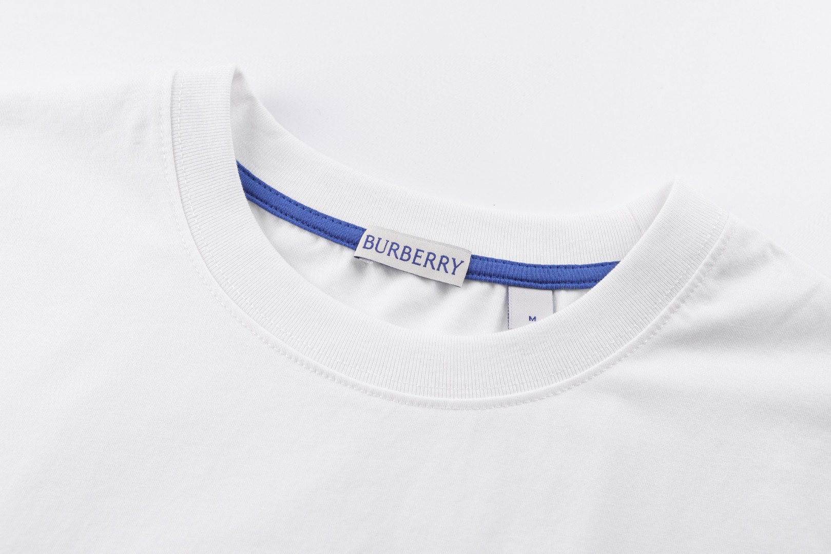 Burberry 巴宝莉  蓝马刺绣圆领T恤 短袖 夏季 白色 黑色 A0 80882951