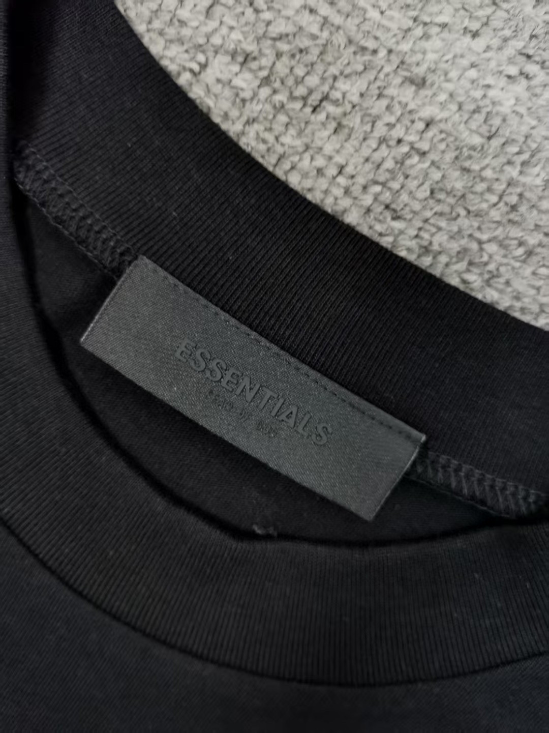 Fear of God Essentials HOLIDAY系列 字母印花圆领短袖 T恤 男女同款 夏款 浅雾灰 陨石黑 深雾灰