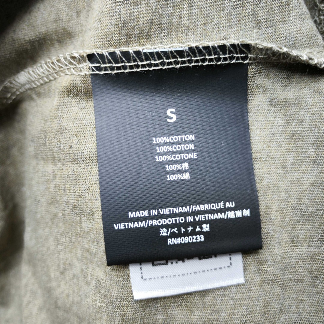 Fear of God Essentials 拉丝银硅胶字母印花圆领短袖 T恤 男女同款 夏款 黑色 燕麦色 希瑟灰