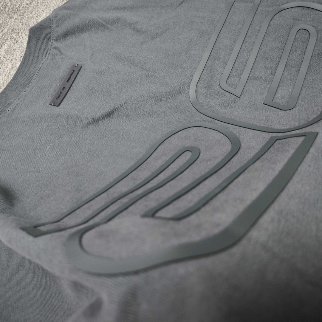 Fear of God Essentials 硅胶字母印花圆领短袖 T恤 男女同款 夏款 铁莫灰 复古黑 烟雾灰