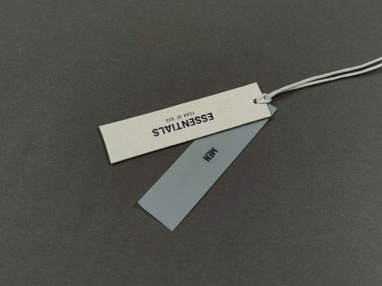 Fear of God Essentials 胸口硅胶字母印花圆领短袖 T恤 男女同款 夏款 雾霾蓝 梅紫色 海豹灰 淡黑色