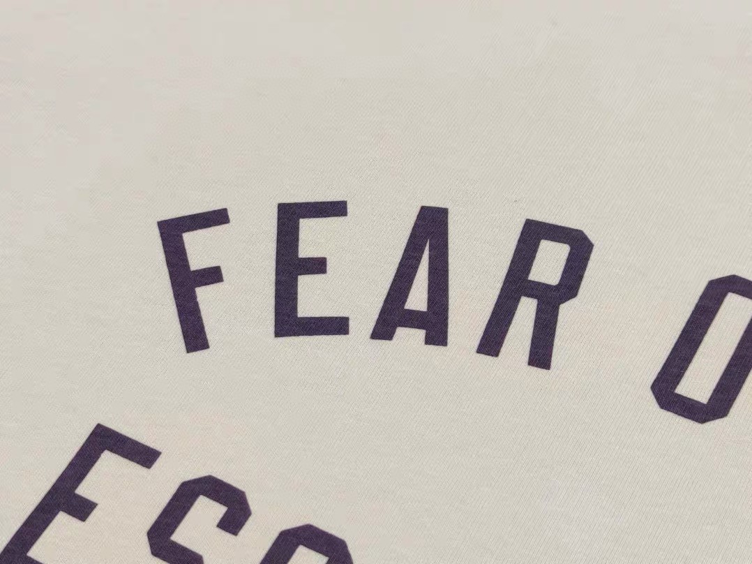 Fear of God Essentials BACK TO SCHOOL系列 字母印花圆领短袖 T恤 男女同款 夏款 曜石黑 橄榄绿 常青绿 燕麦灰 象牙白