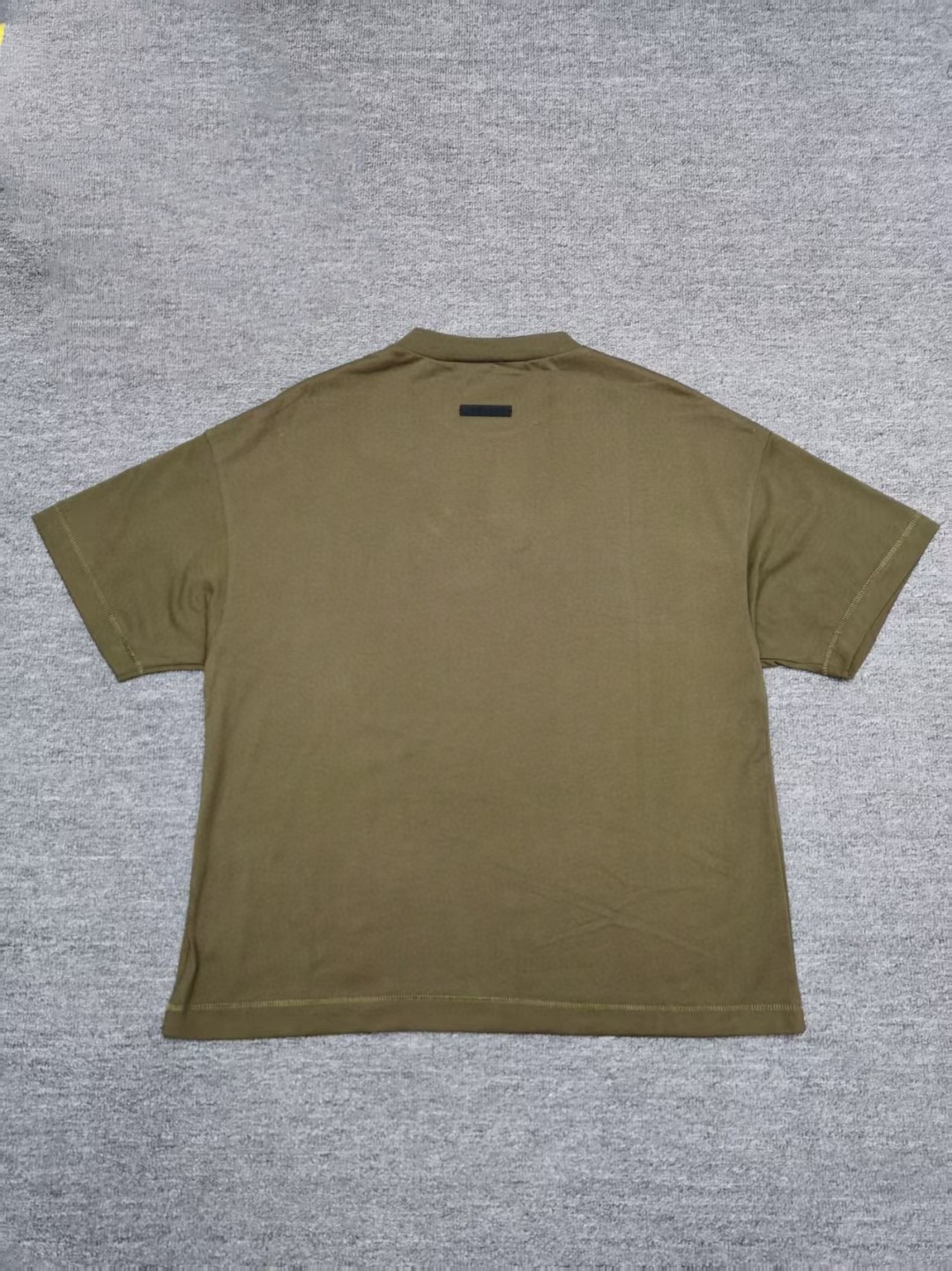 Fear of God Essentials BACK TO SCHOOL系列 字母印花圆领短袖 T恤 男女同款 夏款 曜石黑 橄榄绿 常青绿 燕麦灰 象牙白