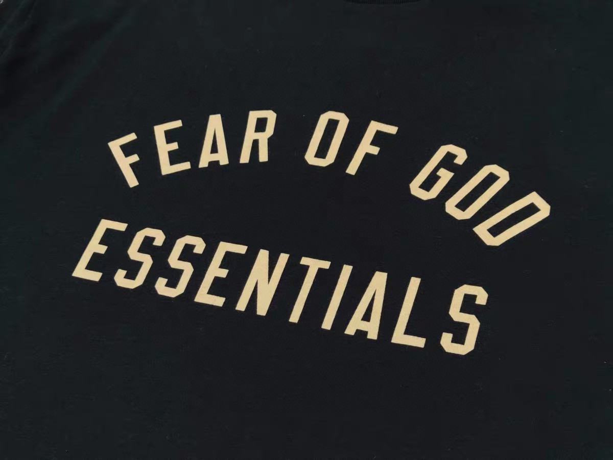 Fear of God Essentials BACK TO SCHOOL系列 字母印花圆领短袖 T恤 男女同款 夏款 曜石黑 橄榄绿 常青绿 燕麦灰 象牙白