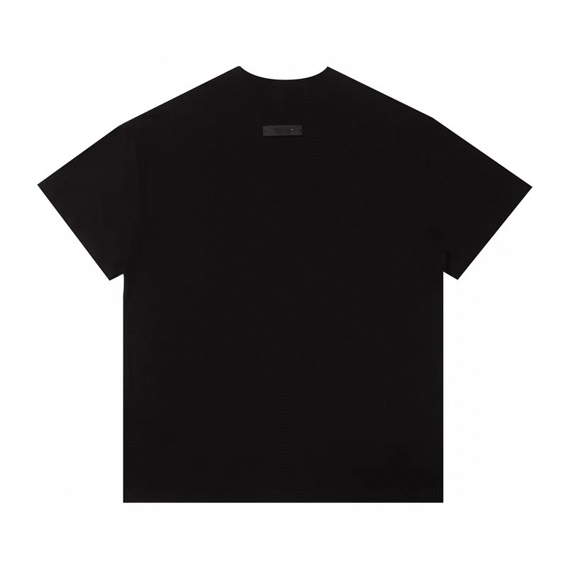 Fear of God Essentials BACK TO SCHOOL系列 字母印花圆领短袖 T恤 男女同款 夏款 曜石黑 橄榄绿 常青绿 燕麦灰 象牙白
