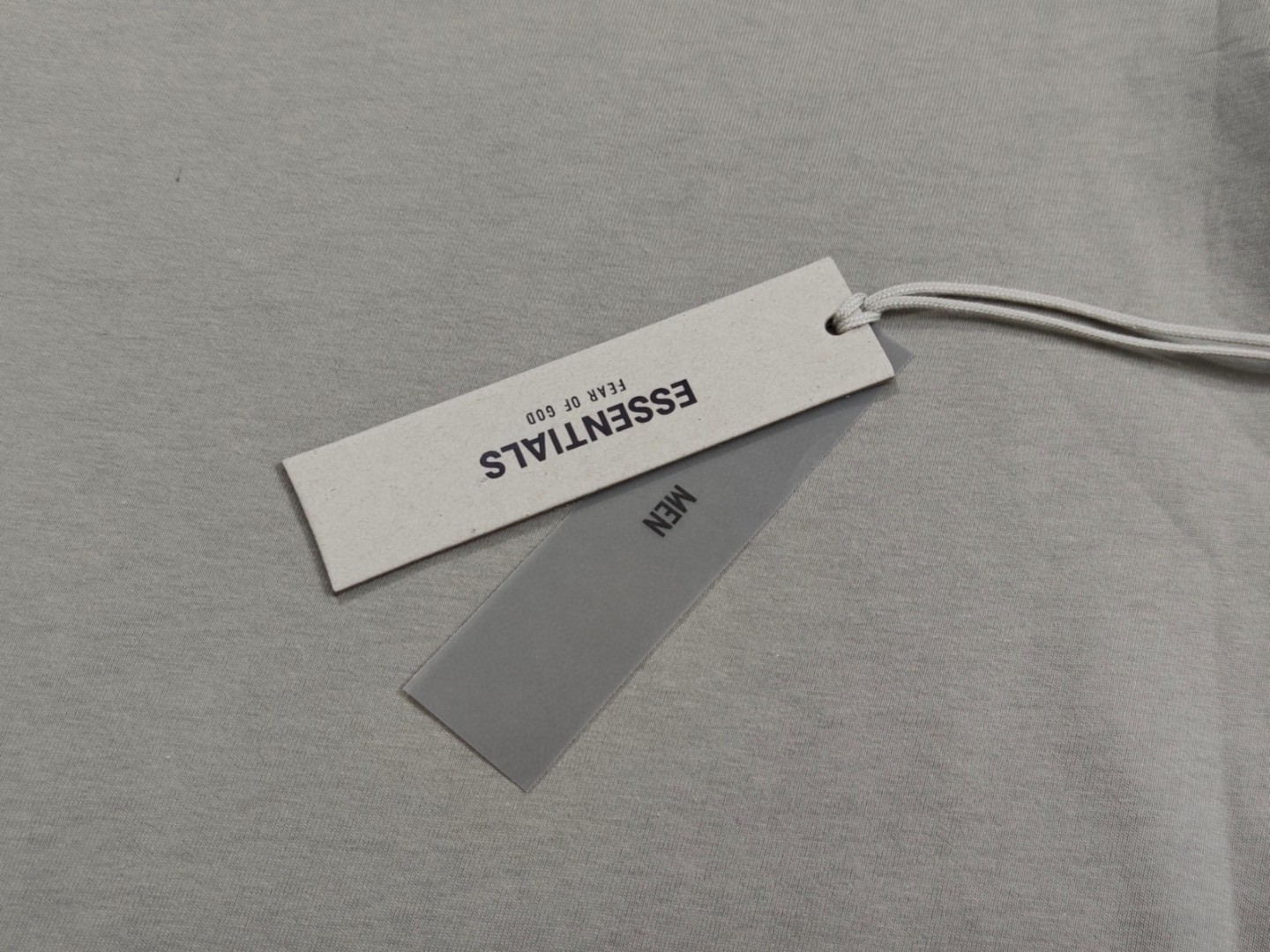 Fear of God Essentials 双排植绒字母印花圆领短袖 T恤 男女同款 夏款 珊瑚红 烟丝色 黑棕色 蛋壳白 烟灰色