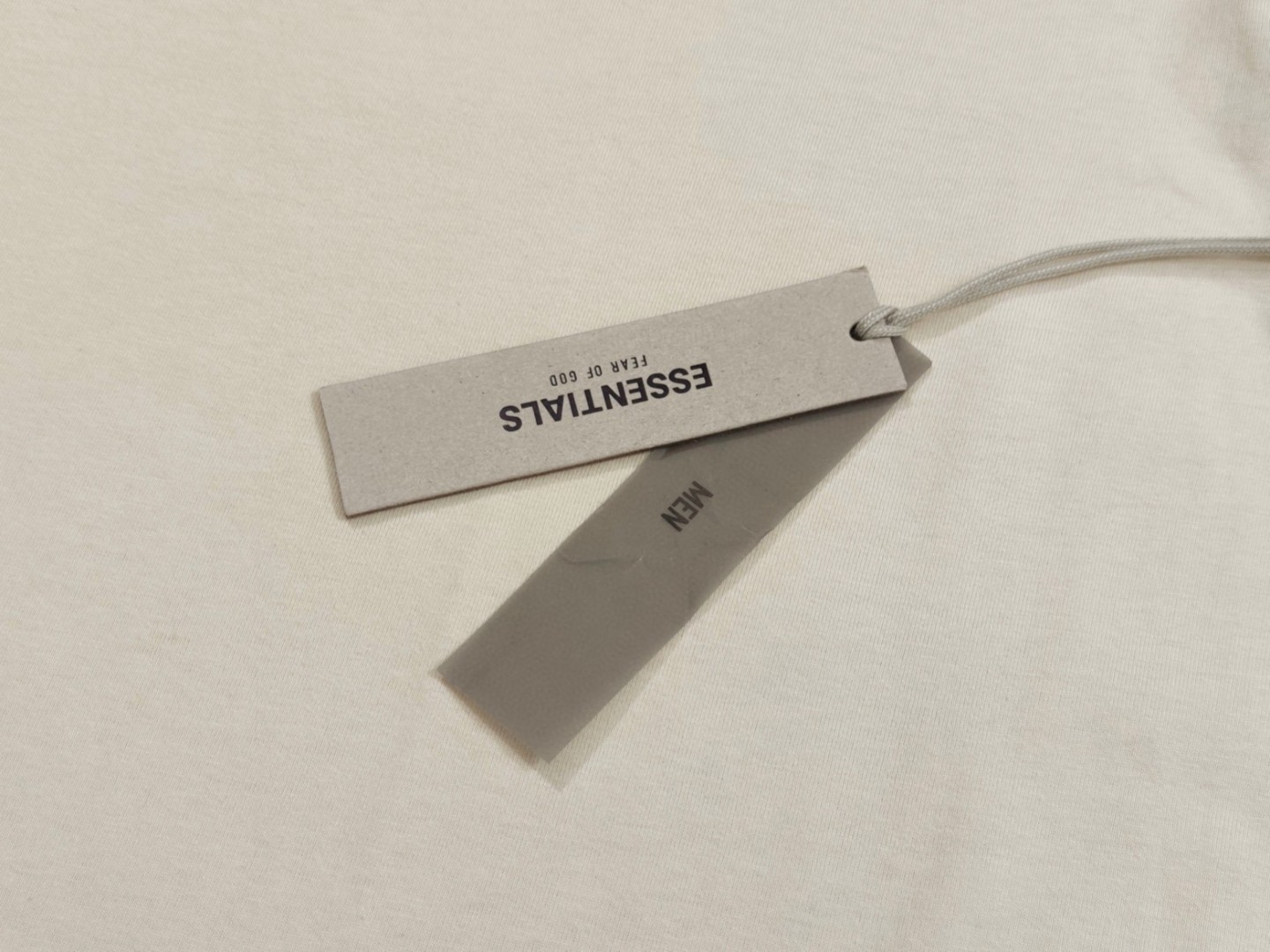 Fear of God Essentials 双排植绒字母印花圆领短袖 T恤 男女同款 夏款 珊瑚红 烟丝色 黑棕色 蛋壳白 烟灰色