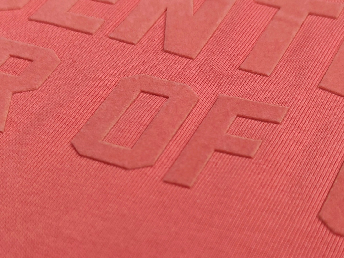 Fear of God Essentials 双排植绒字母印花圆领短袖 T恤 男女同款 夏款 珊瑚红 烟丝色 黑棕色 蛋壳白 烟灰色