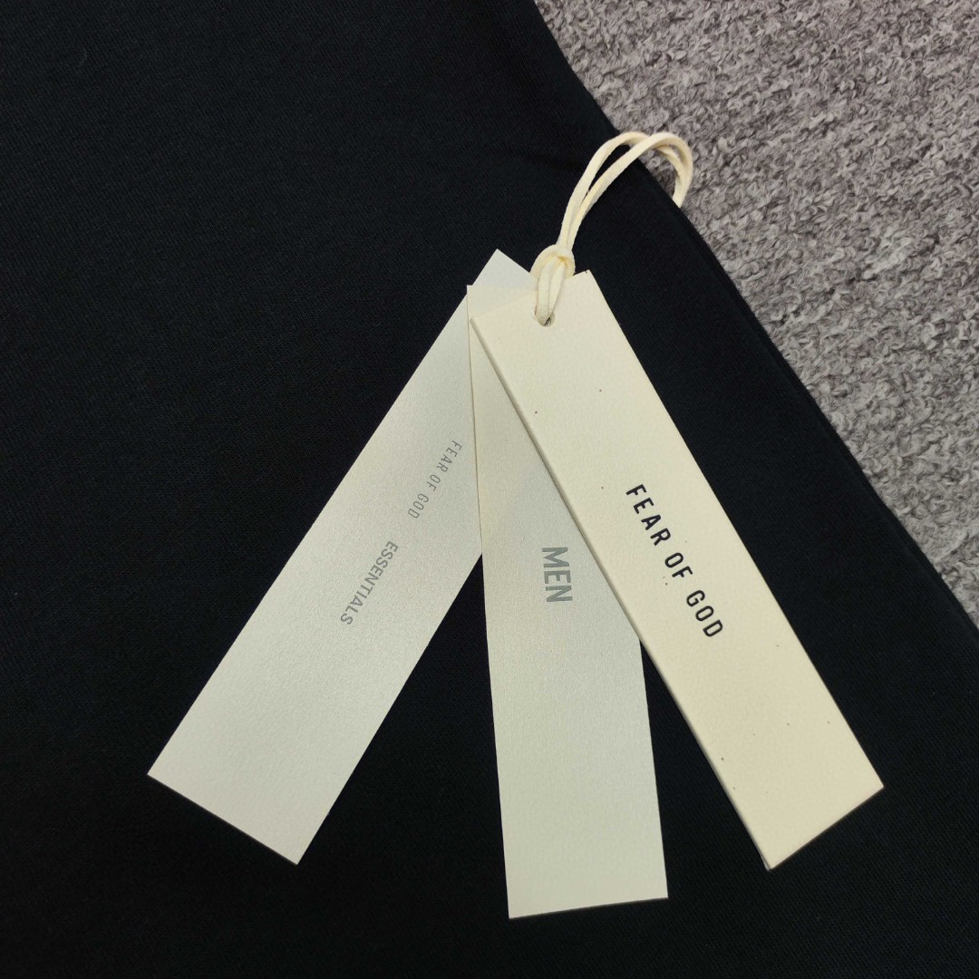 Fear of God Essentials ALWAYS ON系列 硅胶字母印花圆领短袖 T恤 男女同款 夏款 亮白色 亚瑟灰 玄青黑