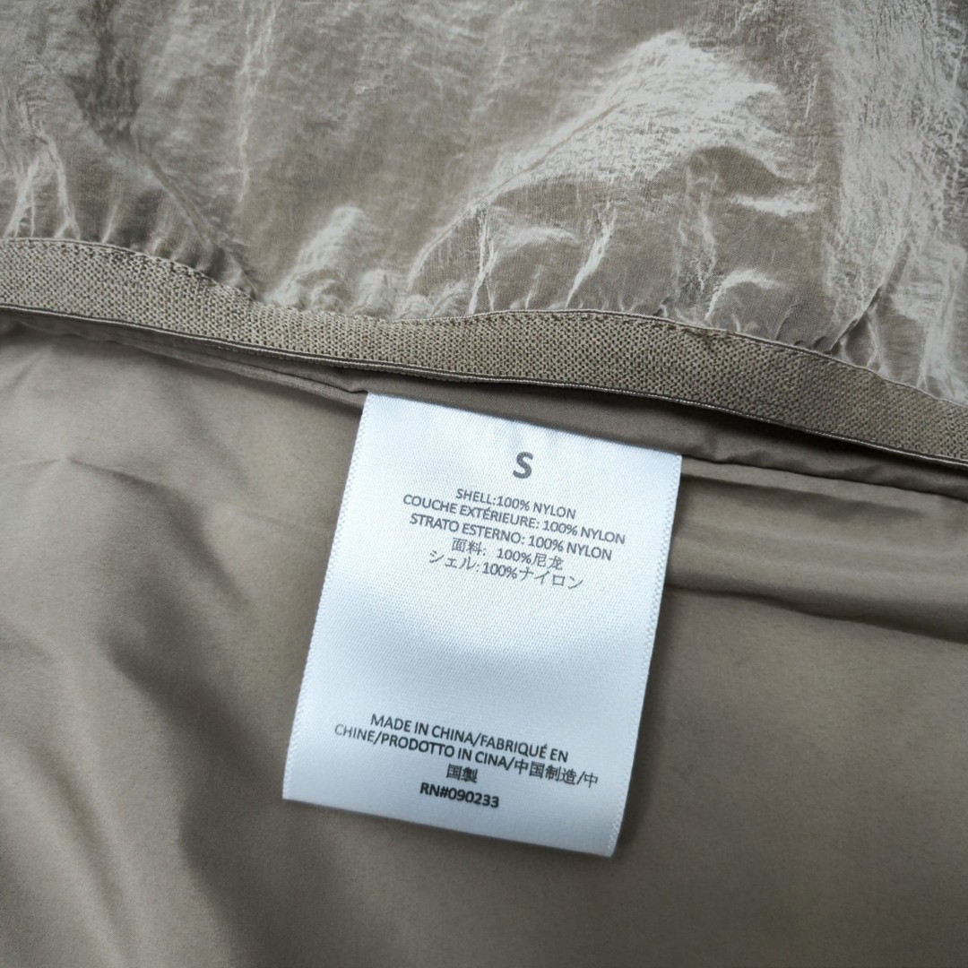 Fear of God Essentials 金属尼龙梭织落肩短袖 外套 男女同款 夏款 金属铜