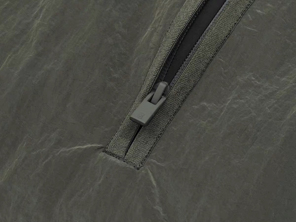 Fear of God Essentials 金属尼龙梭织落肩短袖 外套 男女同款 夏款 金属铜