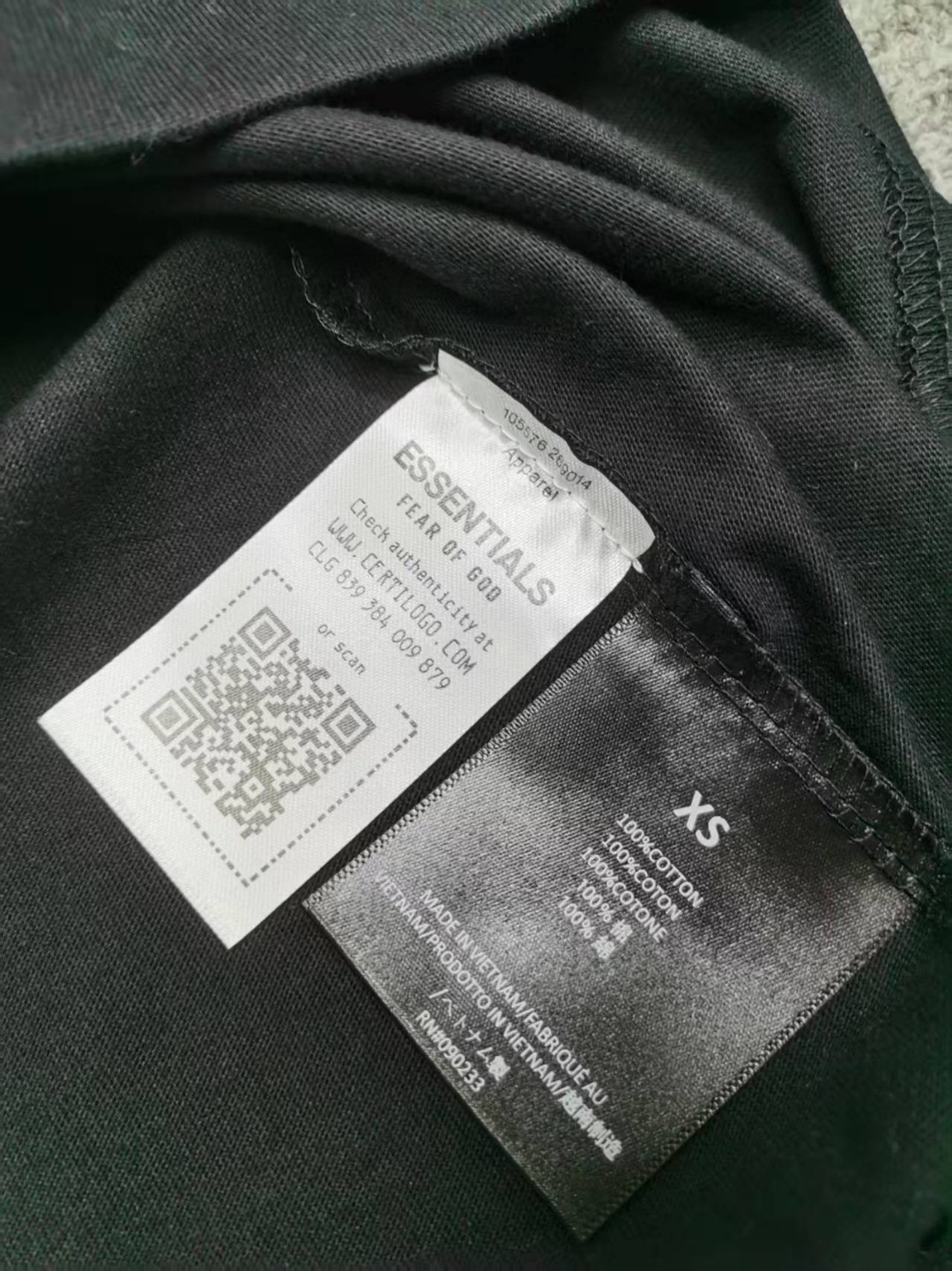 Fear of God Essentials HOLIDAY系列 字母印花圆领短袖 T恤 男女同款 夏款 黛海蓝 深雾灰 陨石黑